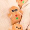 Emotional Support Gingerbread by Relatable, Christmas Stuffed Animals, Great Gingerbread Man Gifts, Funny Gifts or Cute Christmas Decor, Includes 5 Gingerbread Plushies with Carrying Basket